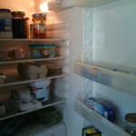 Energie besparing tip: laat voedsel in koelkast ontdooien.